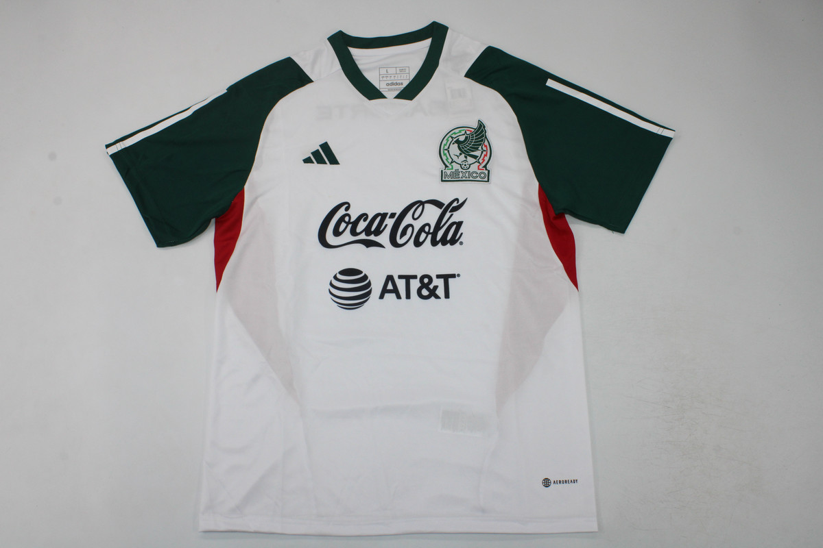 AAA Quality Mexico 23/24 White/Green Training Jersey
